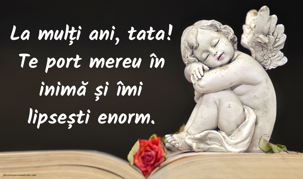 Imagini de La mulți ani pentru tata care murit: La mulți ani (Comemorare)