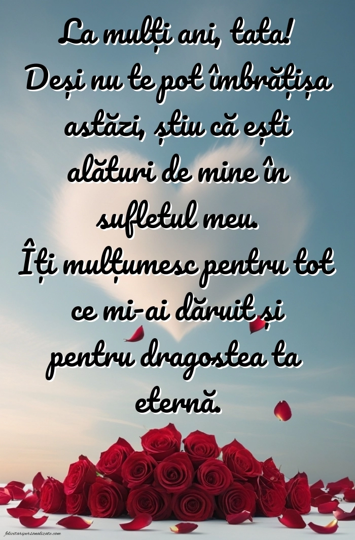 Imagini de La Mulți Ani pentru Tata din Cer: La mulți ani (Comemorare)