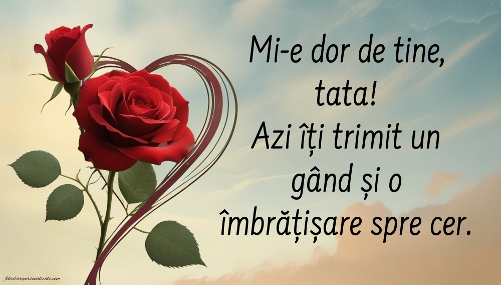 Imagini de La mulți ani pentru tata care murit: La mulți ani (Comemorare)