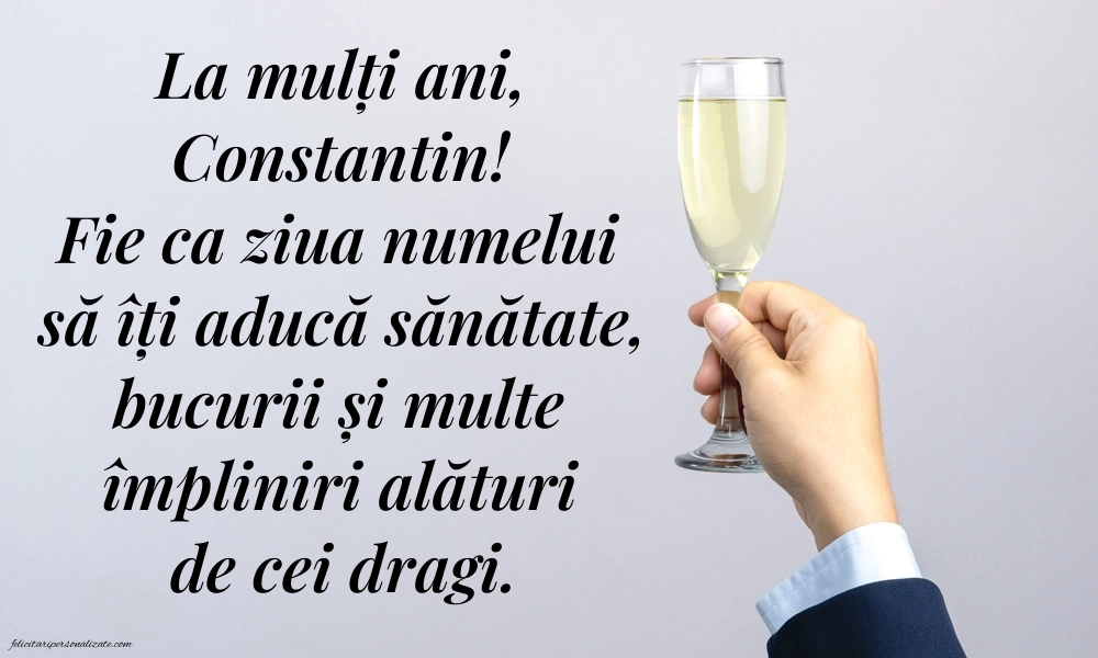 Poze cu mesaje de Sf. Constantin și Elena: Șampanie