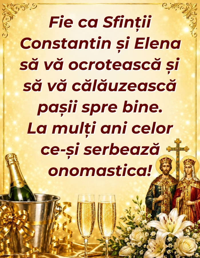 Poze cu mesaje de Sf. Constantin și Elena: Sf. Constantin și Elena