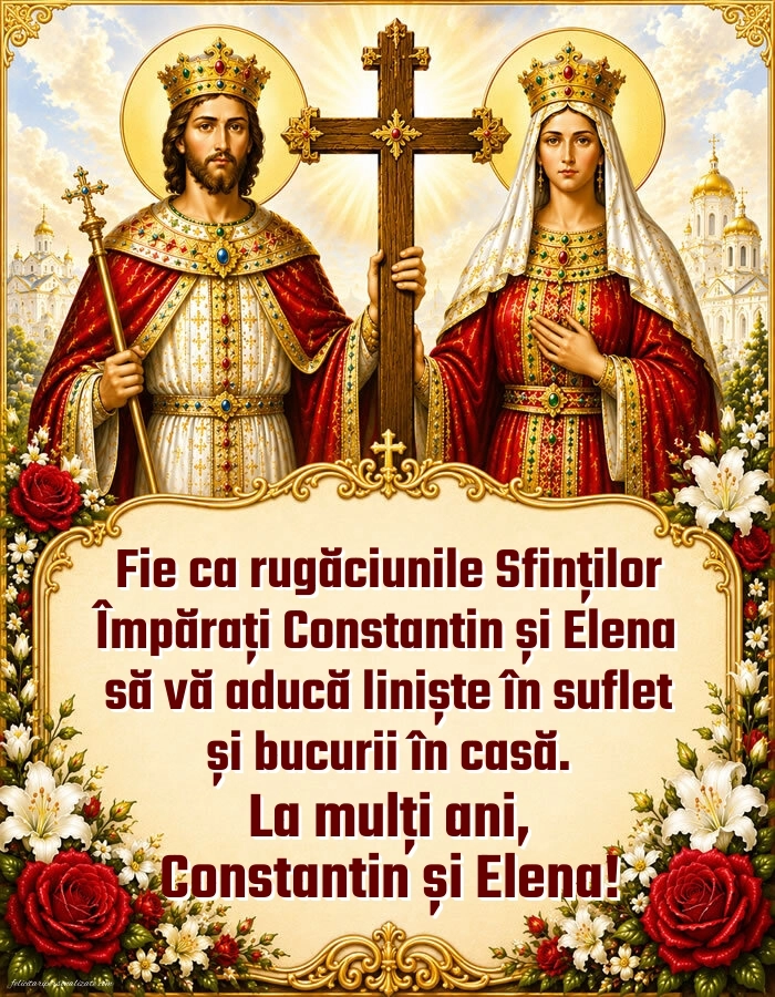 Poze cu mesaje de Sf. Constantin și Elena: Sf. Constantin și Elena