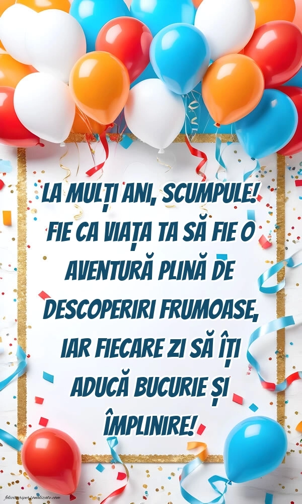 Imagini La Mulți Ani Finuțul meu: Baloane