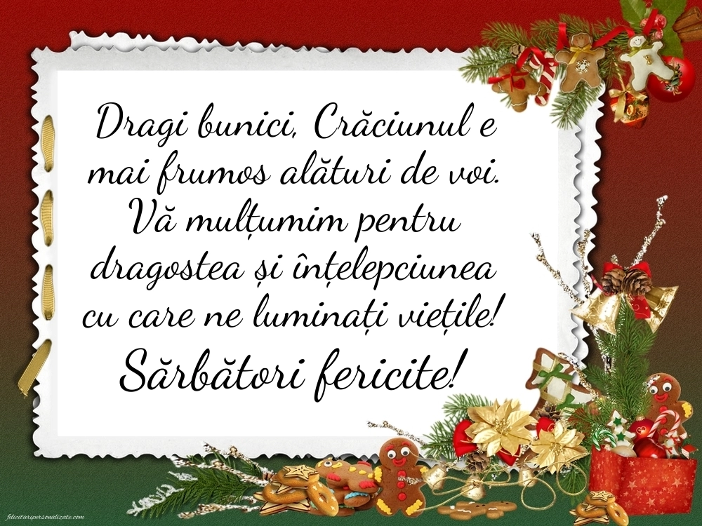 Felicitări și imagini de Crăciun pentru bunici: Aranjamente de Crăciun