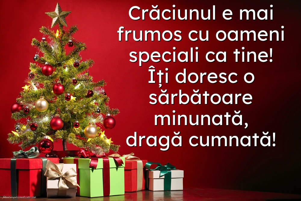 Felicitări și imagini de Crăciun pentru Cumnată: Aranjamente de Crăciun