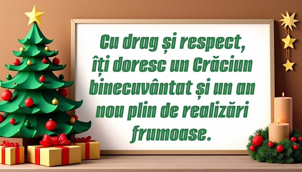 Felicitări și imagini de Crăciun pentru Cumnată: Brad de Crăciun