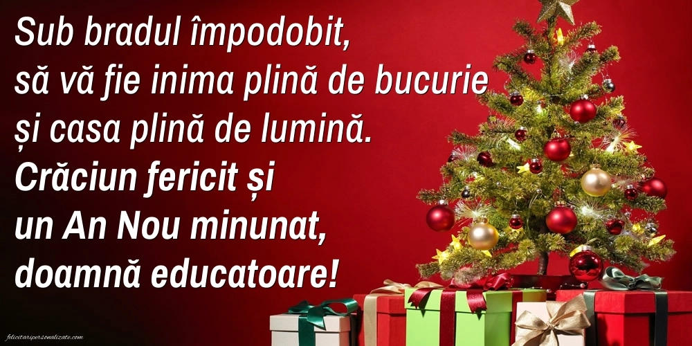 Felicitări și Imagini de Crăciun pentru Educatoare: Aranjamente de Crăciun