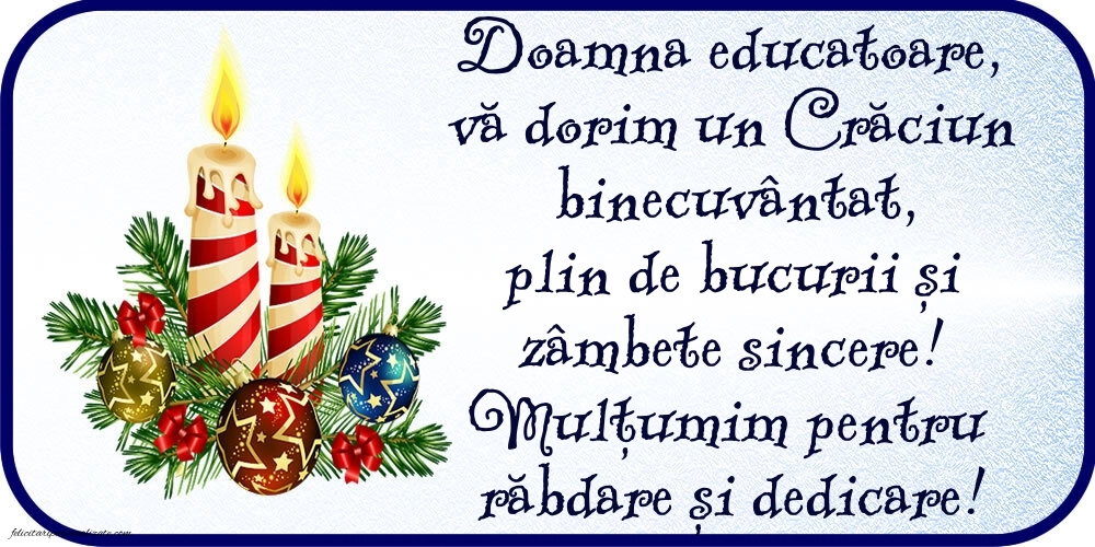 Felicitări și Imagini de Crăciun pentru Educatoare: Aranjamente de Crăciun