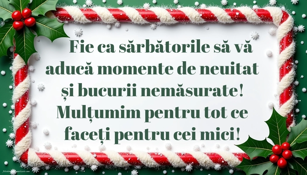 Felicitări și Imagini de Crăciun pentru Educatoare: Aranjamente de Crăciun