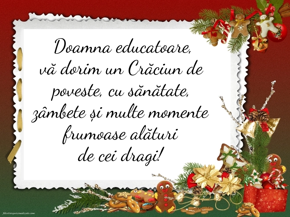 Felicitări și Imagini de Crăciun pentru Educatoare: Aranjamente de Crăciun