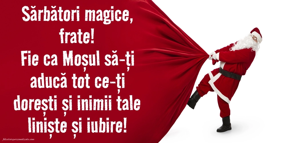 Imagini cu felicitări de Crăciun pentru Frate: Aranjamente de Crăciun