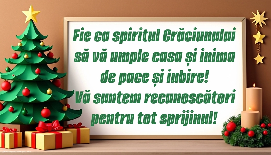 Felicitări și Imagini de Crăciun pentru Învățătoare: Brad de Crăciun