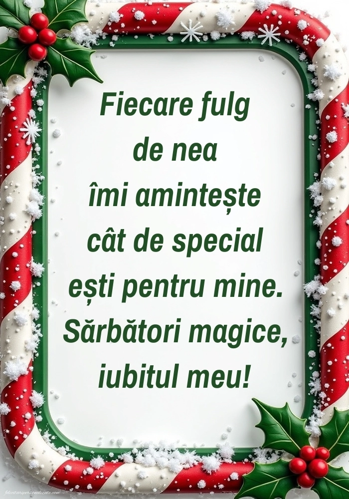 Felicitări cu imagini de Crăciun pentru Iubit: Aranjamente de Crăciun