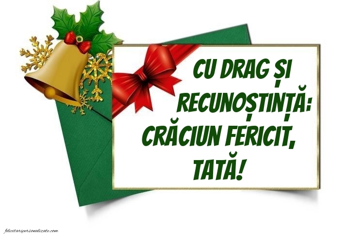 Imagini cu felicitări de Crăciun pentru Tată: Aranjamente de Crăciun