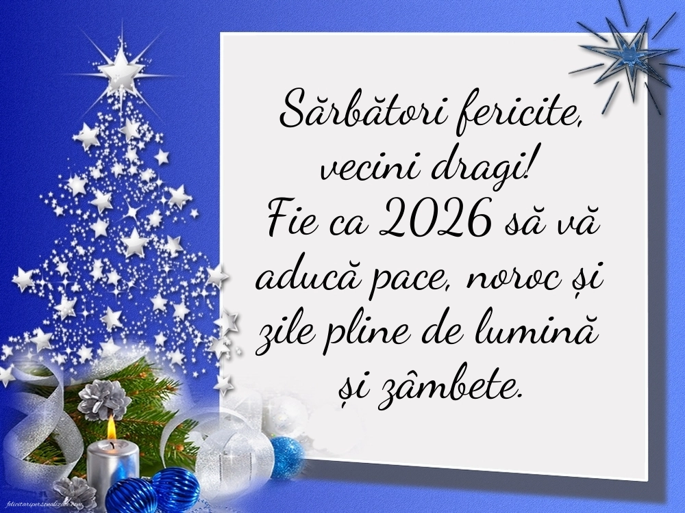 Imagini cu felicitări de Crăciun pentru vecini: Aranjamente de Crăciun