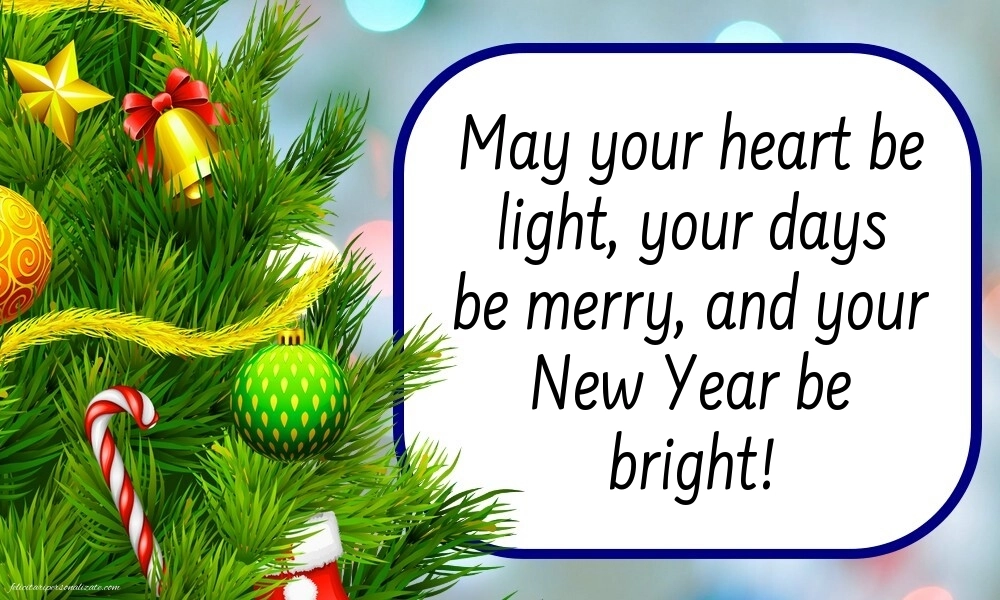 Felicitări și imagini de Crăciun și Anul Nou în Engleză: Aranjamente de Crăciun