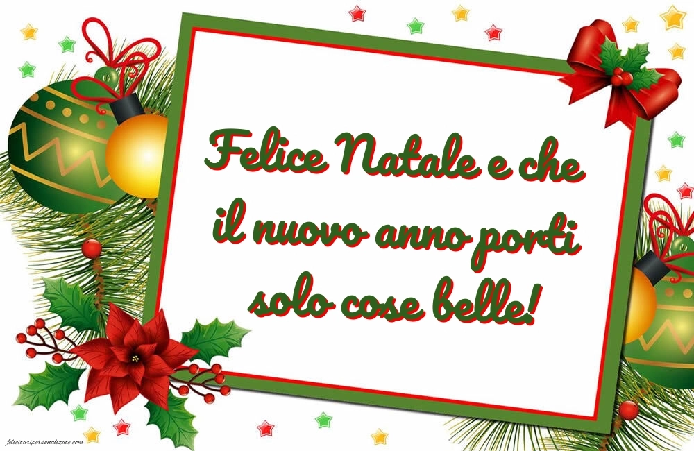 Felicitări și imagini de Crăciun și Anul Nou în Italiană: Globuri de Crăciun