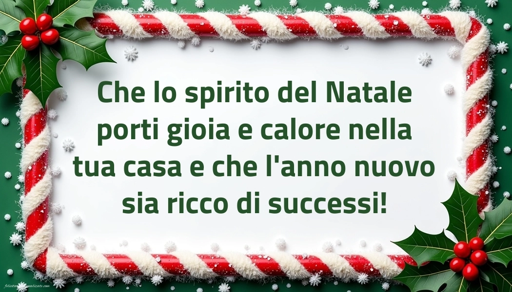 Felicitări și imagini de Crăciun și Anul Nou în Italiană: Aranjamente de Crăciun