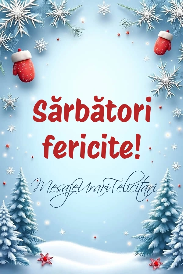 Felicitări și Imagini de Crăciun: Decorațiuni de Sărbători