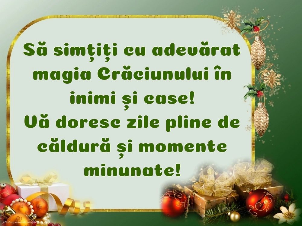 Imagini cu mesaje frumoase de Crăciun: Aranjamente de Crăciun