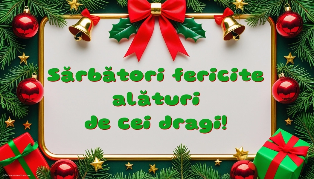 Imagini cu urări de Crăciun 2025: Aranjamente de Crăciun