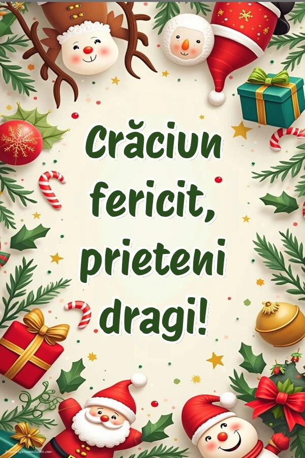Felicitări și Imagini de Crăciun: Decorațiuni de Sărbători
