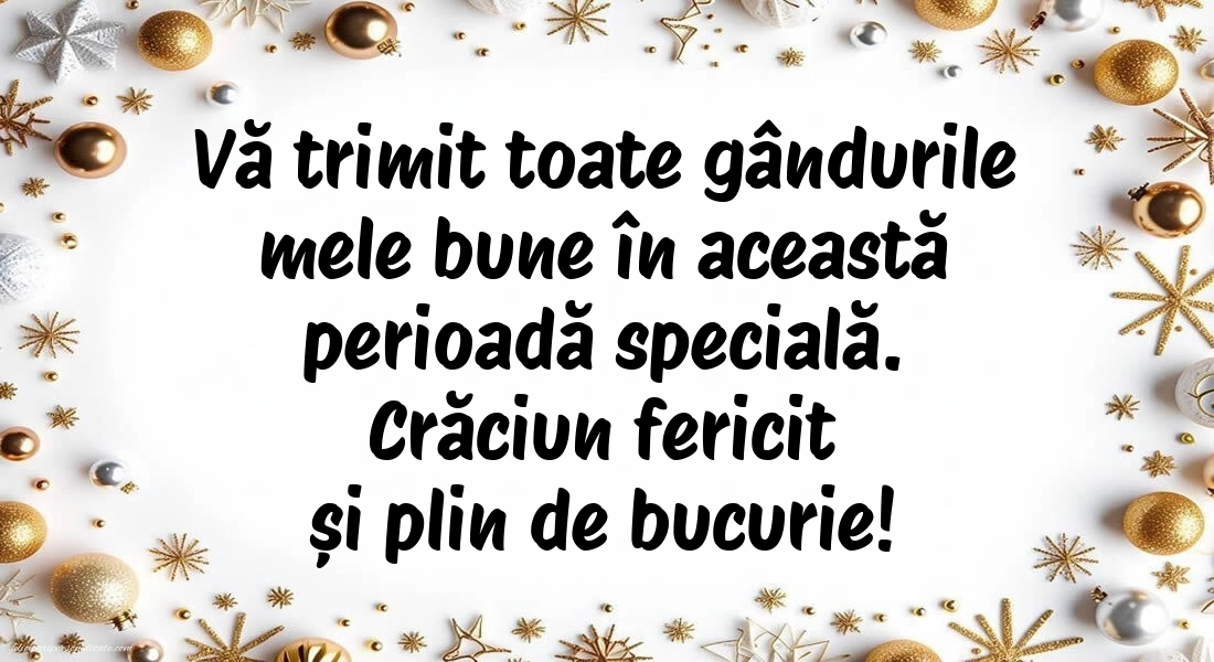 Poze cu mesaje frumoase de Crăciun: Decorațiuni de Sărbători