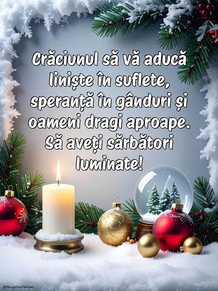 Felicitări și Imagini de Crăciun: Aranjamente de Crăciun