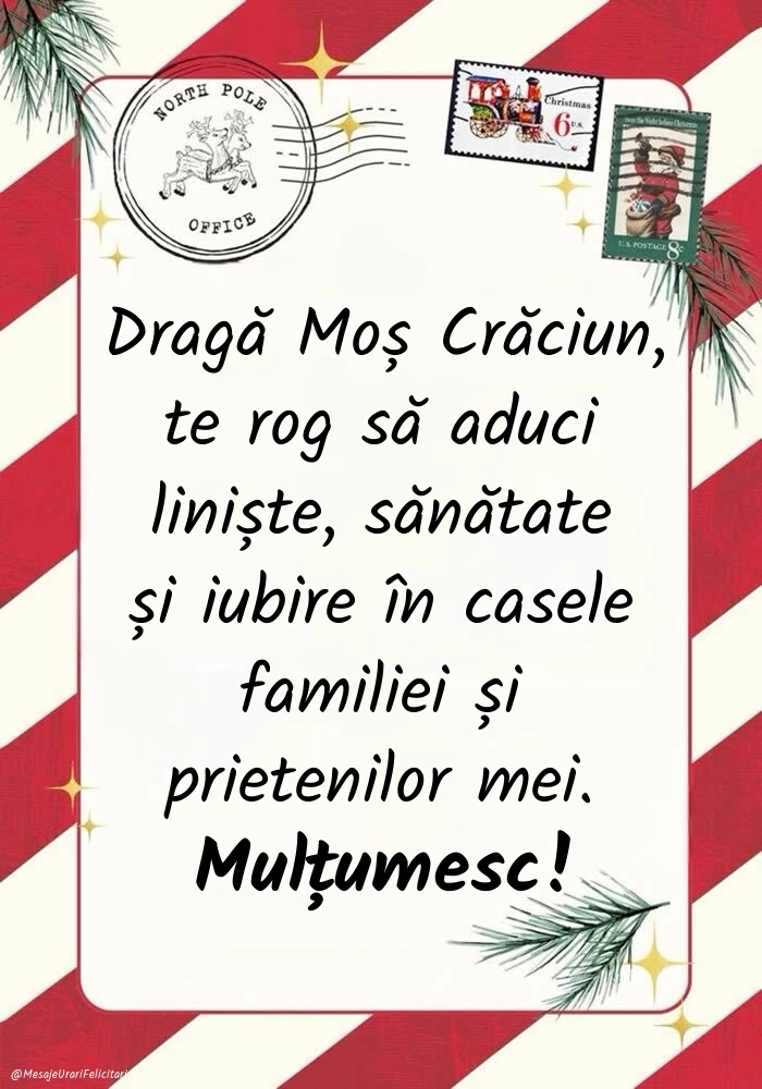 Urări de Crăciun Fericit cu imagini: Moș Crăciun