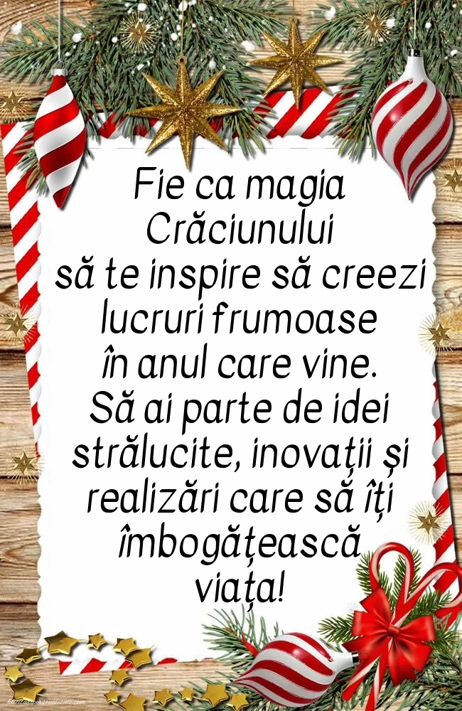 Imagini cu mesaje de Crăciun 2025: Aranjamente de Crăciun