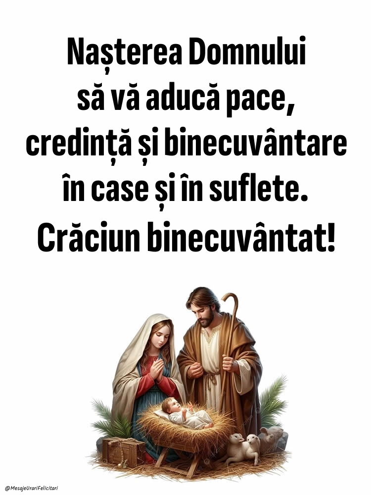 Felicitări și Imagini de Crăciun: Credință