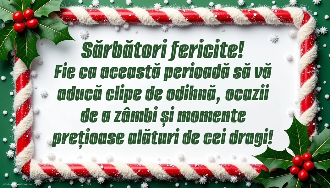 Poze cu mesaje frumoase de Crăciun: Aranjamente de Crăciun