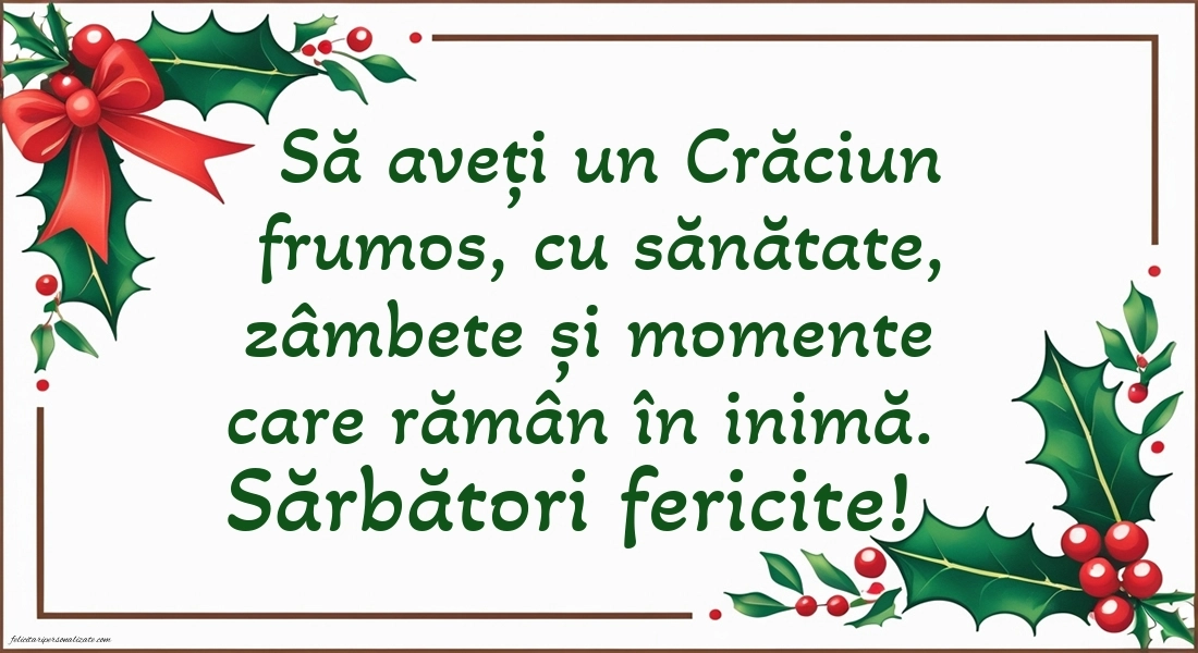 Poze de Crăciun cu mesaje: Aranjamente de Crăciun