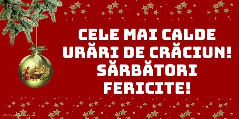 Imagini cu urări de Crăciun 2025: Aranjamente de Crăciun