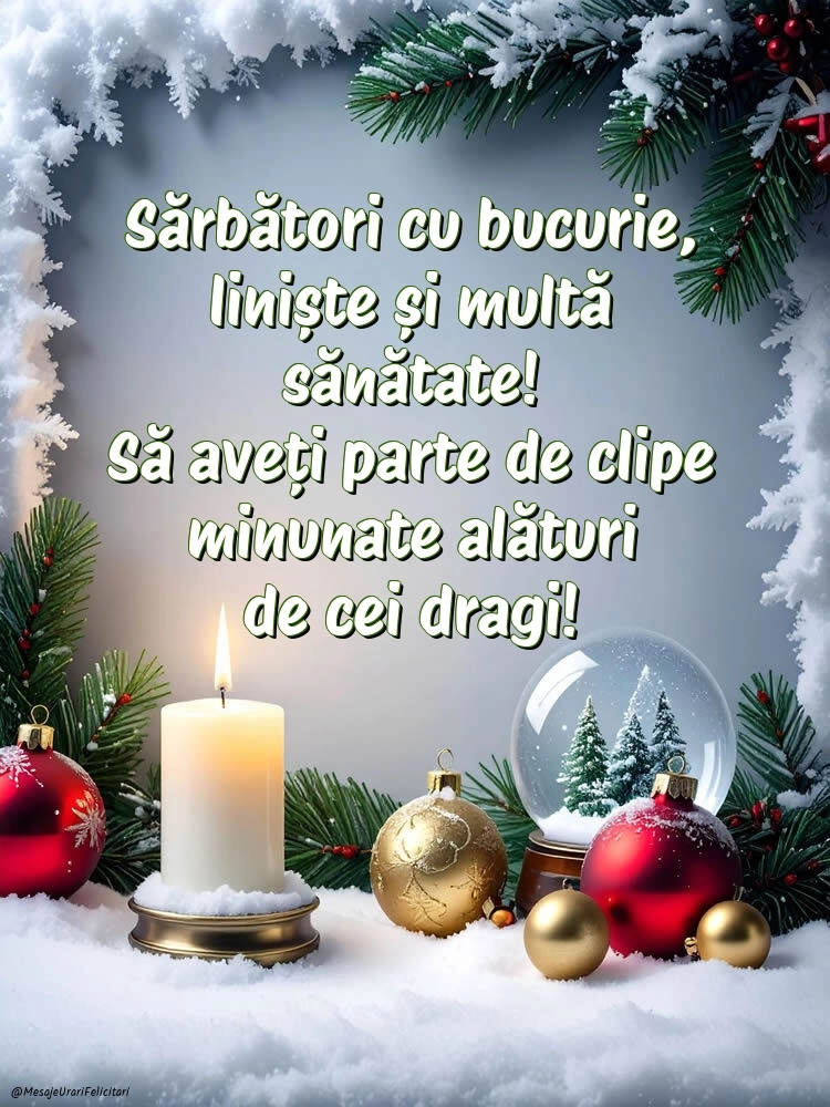 Felicitări și Imagini de Crăciun: Aranjamente de Crăciun