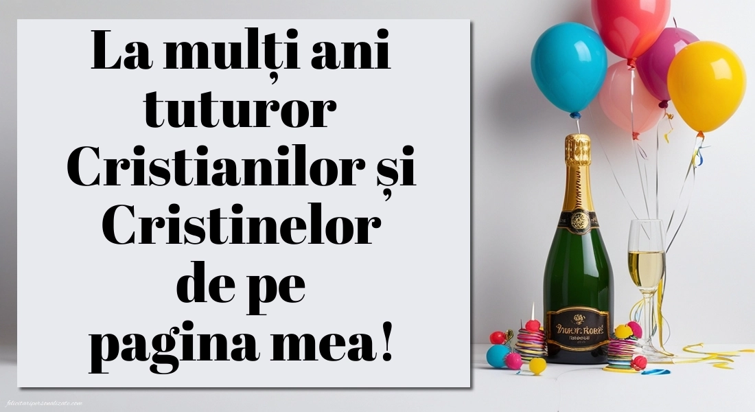 Imagini cu Mesaje de Nașterea Domnului (25 Decembrie): Șampanie și baloane