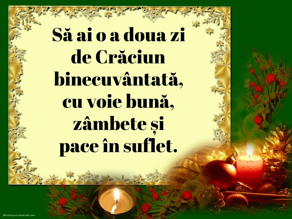 Imagini cu Urări pentru a Doua Zi de Crăciun: Aranjamente de Crăciun