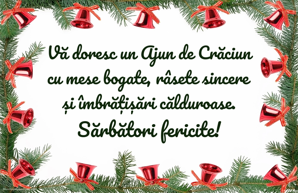 Imagini cu urări de Ajunul Crăciunului: Decorațiuni de Crăciun