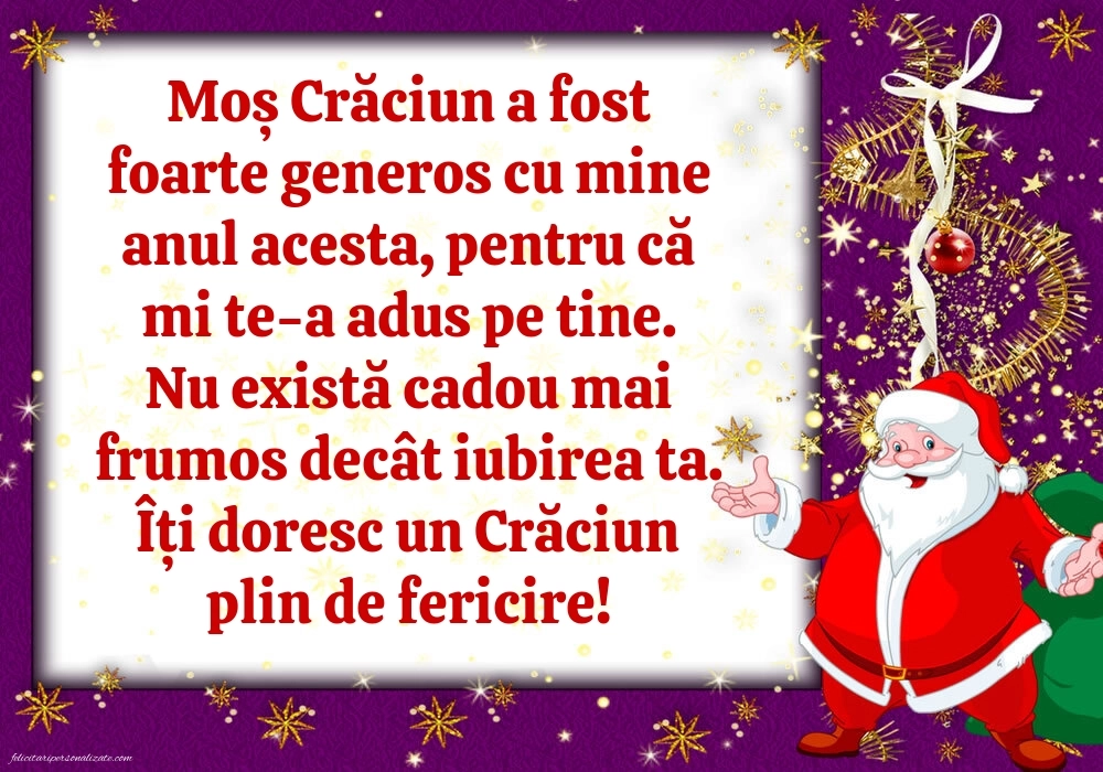 Imagini de Crăciun pentru Iubită: Moș Crăciun