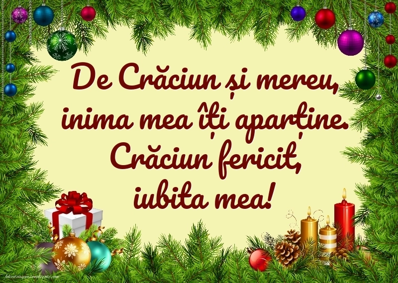 Imagini de Crăciun pentru Iubită: Decorațiuni de Crăciun