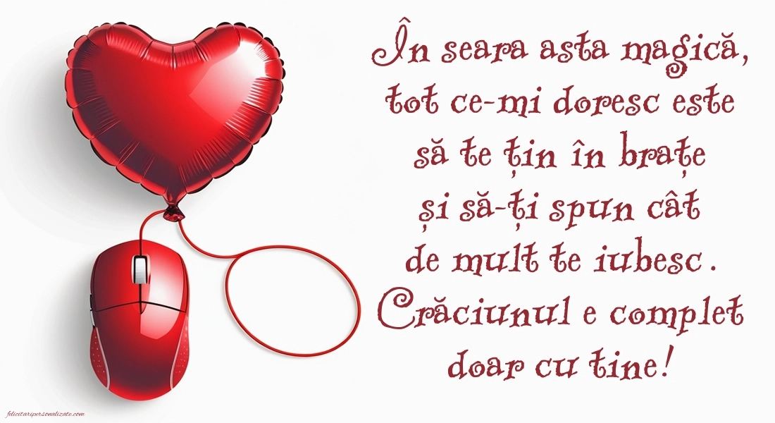 Imagini de Crăciun pentru Iubită: Inimioare