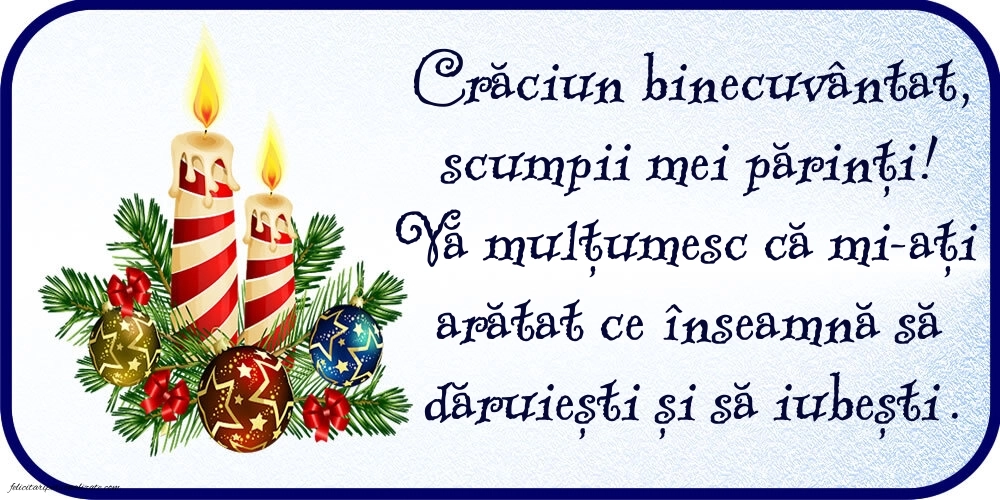 Felicitări cu imagini de Crăciun pentru părinți: Aranjamente de Crăciun