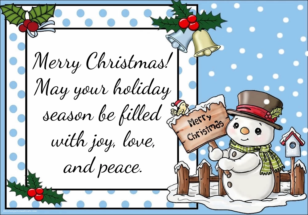 Poze cu CRĂCIUN FERICIT în Engleză: Aranjamente de Crăciun