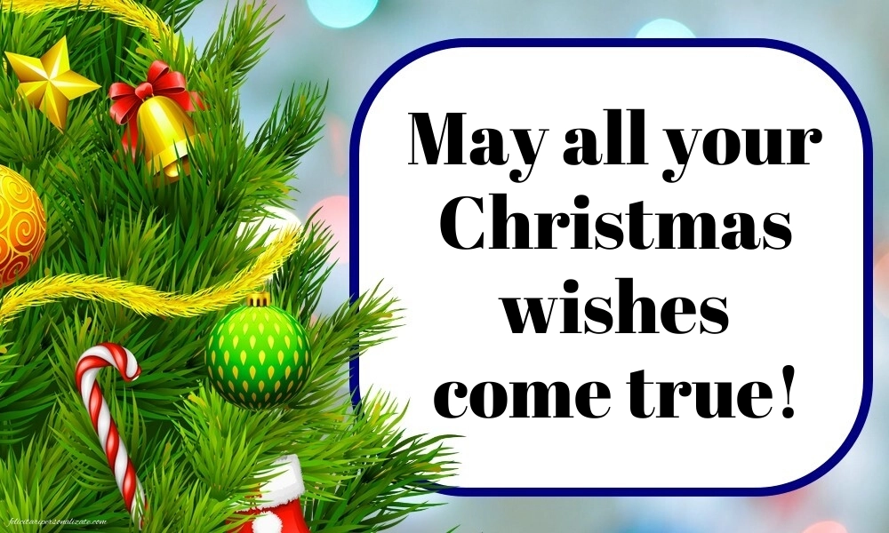 Poze cu CRĂCIUN FERICIT în Engleză: Aranjamente de Crăciun