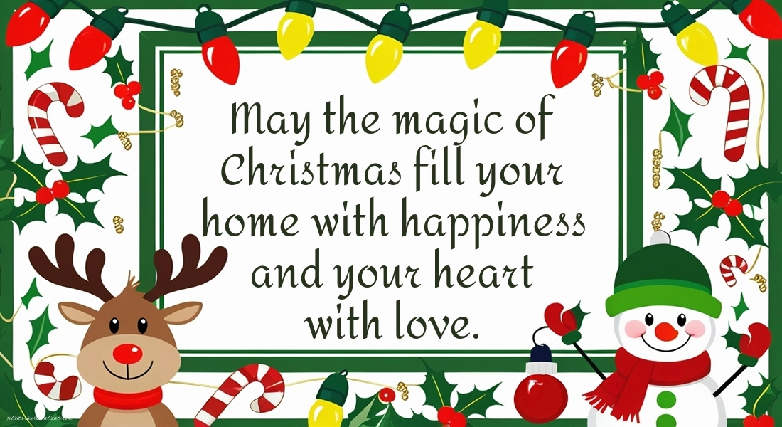 Imagini cu Felicitări de Crăciun în limba Engleză: Aranjamente de Crăciun