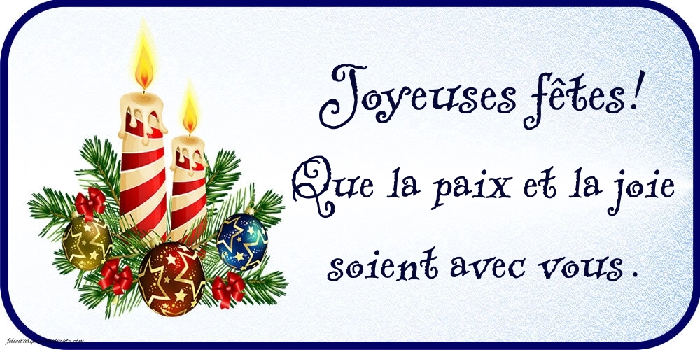 Imagini cu Felicitări de Crăciun în limba Franceză: Aranjamente de Crăciun