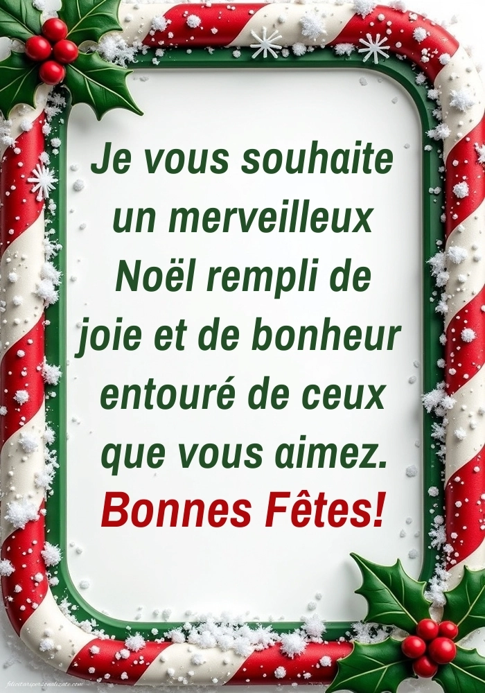 Imagini cu Felicitări de Crăciun în limba Franceză: Aranjamente de Crăciun