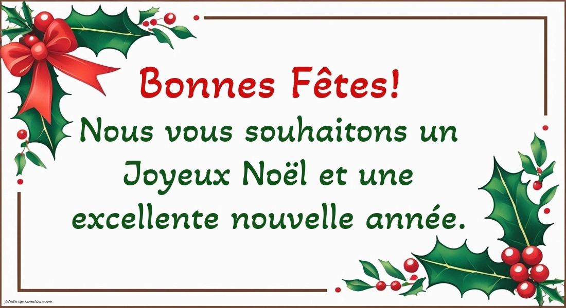 Imagini cu Felicitări de Crăciun în limba Franceză: Aranjamente de Crăciun
