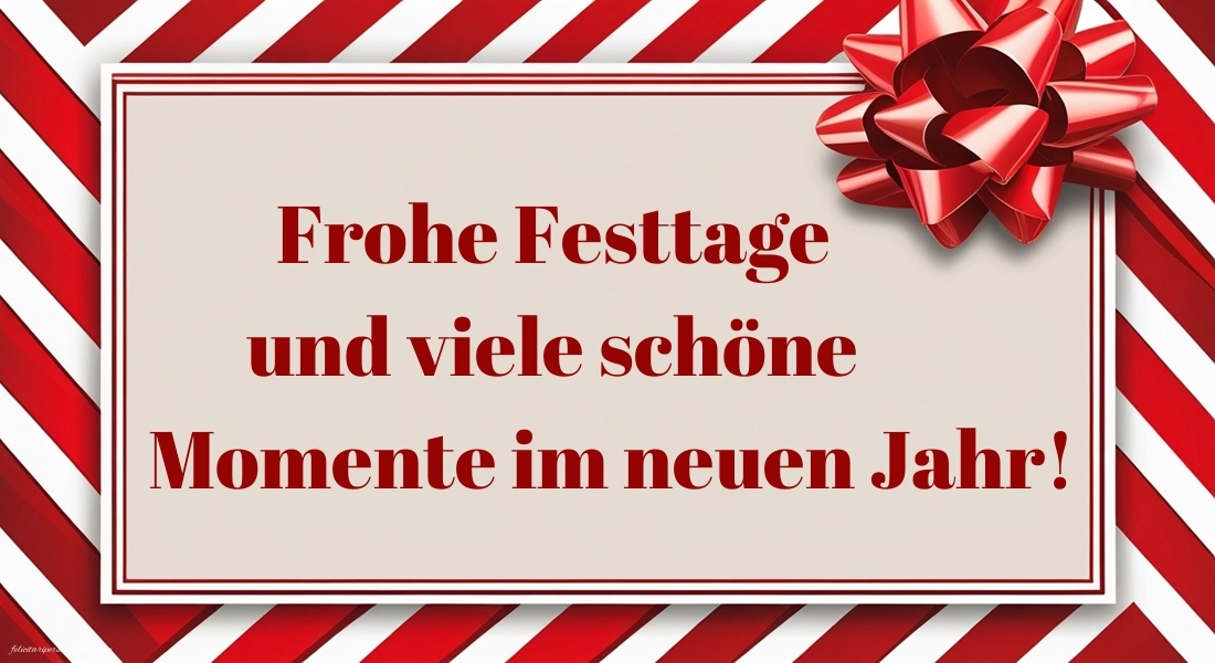 Imagini cu Felicitări de Crăciun în limba Germană: Aranjamente de Crăciun