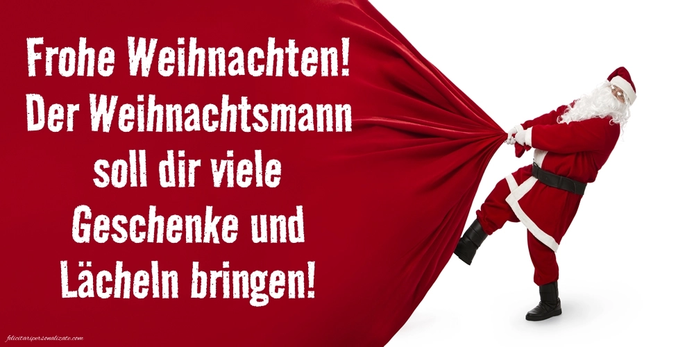 Imagini cu Crăciun Fericit în limba Germană: Aranjamente de Crăciun